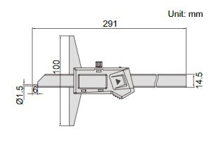 Digital Point Depth Gage -  1143
