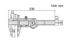 Digital Crimp Height Caliper - 1165