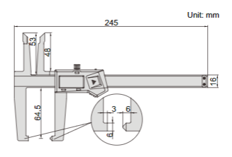 Digital Disk Brake and Pad Calipers (Non-Waterproof) -1167