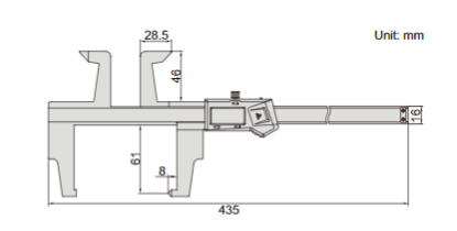 Digital Drum Brake Calipers (Non-Waterproof) - 1168
