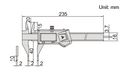 Digital  Small Point Caliper - 1169