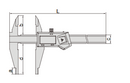 Digital Caliper (Long Jaw) - 1171