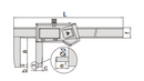 Digital Outside Point Caliper - 1185