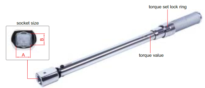 Interchangeable Head Torque Wrenches - IST-11WM