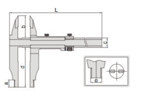 Digital Caliper (Long Jaw) - 1117