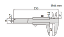 Vernier Caliper (Left Hand) - 1239