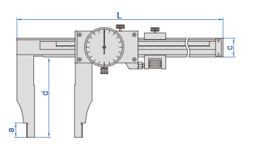 Dial Caliper (Long Range) - 1316