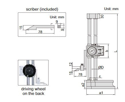 Dial Height Gages - 1351