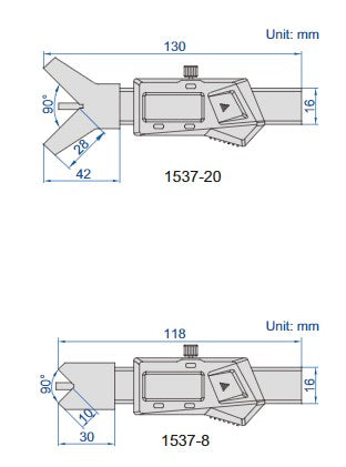 Digital Chamfer Gages - 1537