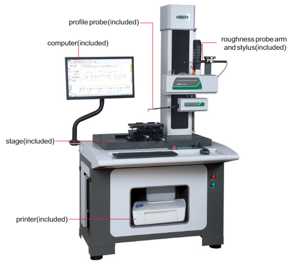 Support Machine Roughness Roughness And Profile Measuring Machine - SPM-2000