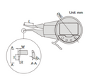 Digital Internal Caliper Gages- 2121
