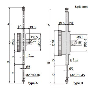 Dial Indicator (Long Stroke) - 2309