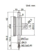 One Revolution Dial Indicator - 2316