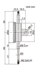 Dial Indicators (Long Stroke) - 2889