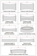 Carbon Fiber Comparison gages - 2931