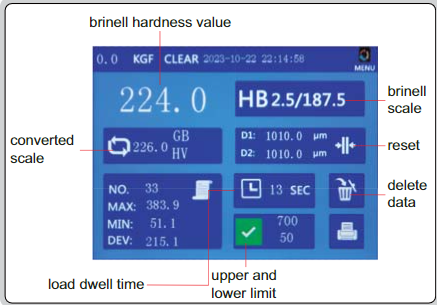 Motorized Digital Brinell Hardness Tester (Basic Type) - HDT-MBE320