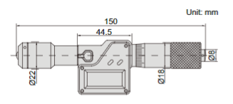 Digital Tubular Inside Micrometers - 3521