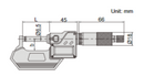Digital Spherical Anvil Tube Micrometers - 3560(A Series)