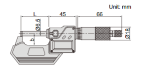 Digital Cylindrical Anvil Tube Micrometers - 3561