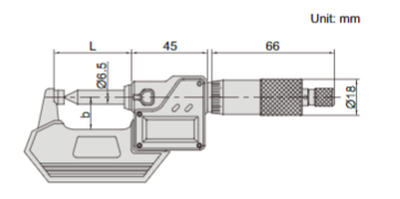 Digital Crimp Height Micrometer- 3566