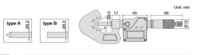 Digital V-Anvil Micrometers - 3590