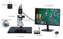 3D Motorized Rotation Microscope (With Display) - 5301