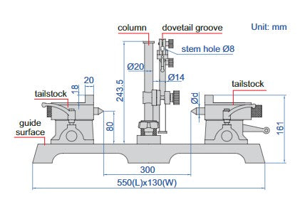 Bench Center (Basic Type) - 4782