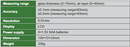 Digital Glass Thickness Meter - 5805