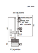 Magnetic Stand For Uneven Surface - 6215