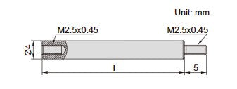 Extension Rods - 6282