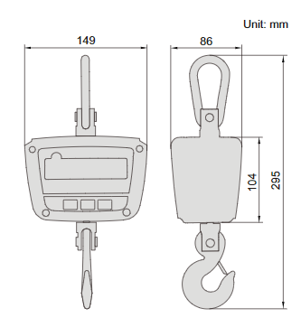 Electronic Crane Scales - 8201