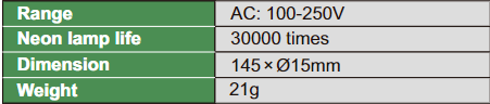 Voltage Tester - 9722
