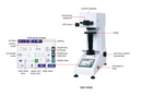 Digital Vickers Hardness Tester (Basic Type) - HDT-VE