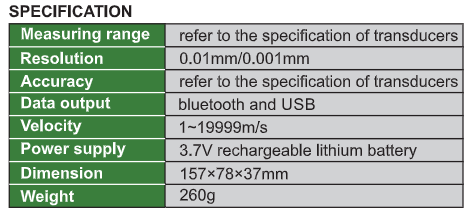 Ultrasonic Thickness Gauge - ISU-800D