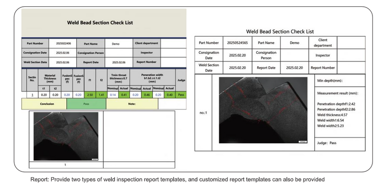 Weld Seam Measurement Software & Camera - ISM-MA