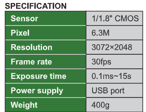 Porosity Measurement Camera & Software - ISM-MAS