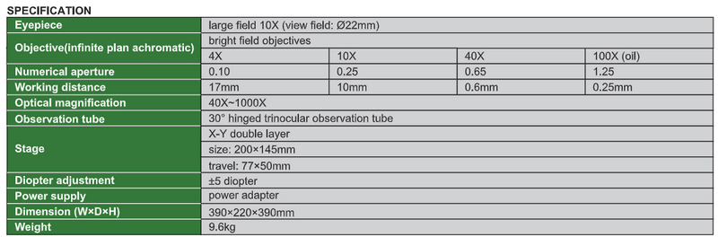 Biological Microscope (Standard Type) - 5111