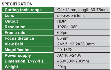 Cutting Tools Microscope - ISM-CT820