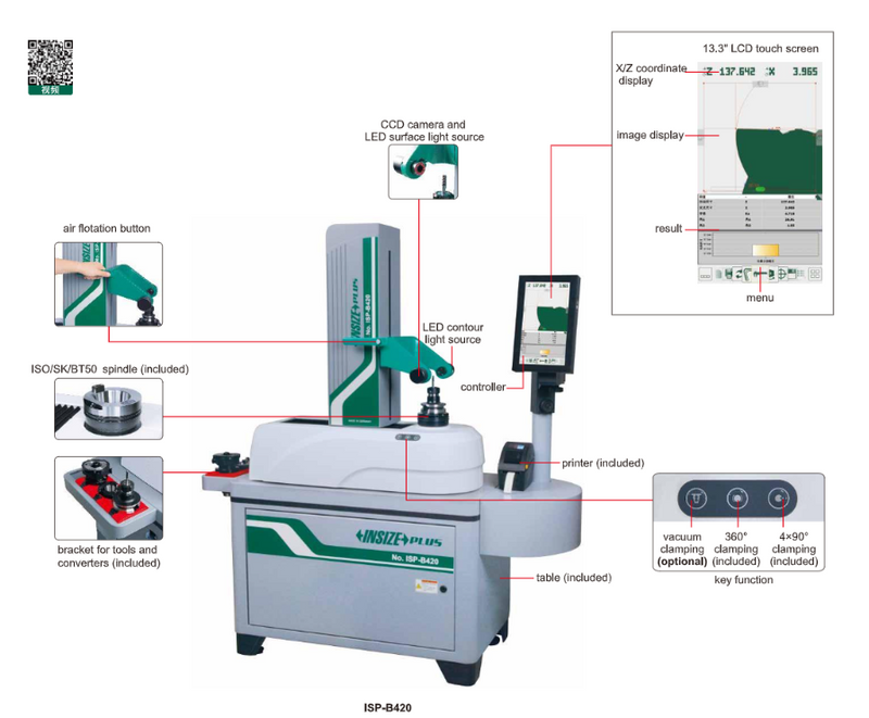 Tool Presetter - ISP-B420