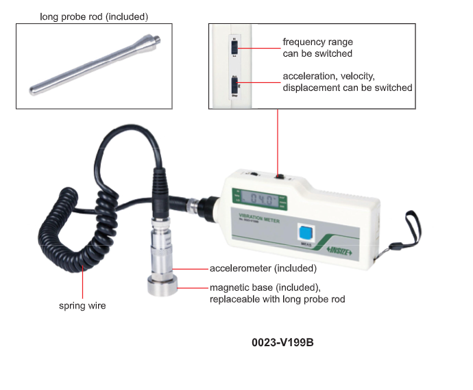 Vibration meter (Basic Type) - 0023