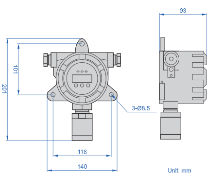 Gas Detection Transmitter - 0613