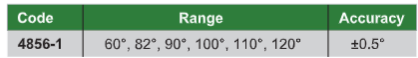 Angle Gauge For Countersunk Holes - 4856
