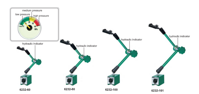 Hydraulic Universal Magnetic Stands (Hydraulic Indicator) - 6232