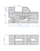 Precision Quick Moving Sine Vises - 6514