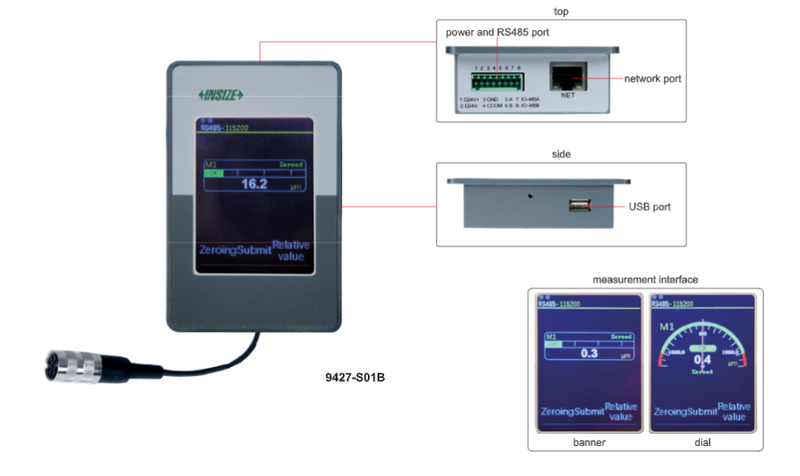 Inductance Probe Displays (Standard Type) - 9427