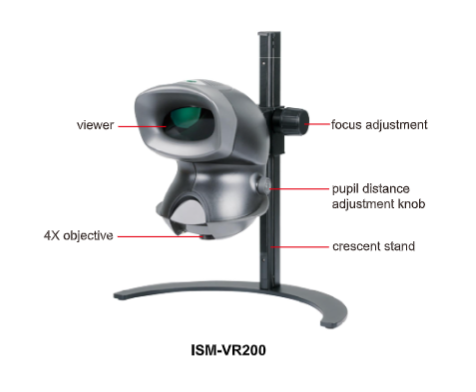 Low-Magnification High-Definition Stereo Microscope - ISM-VR