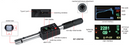 Interchangeable Head Digital "click" Torque Wrench (Wi-Fi Lan) - IST-35W