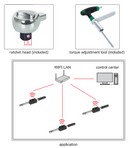 Interchangeable Head Digital "click" Torque Wrench (Wi-Fi Lan) - IST-35W