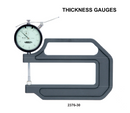 Dial Thickness gauge 30mm - 2376