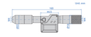 Digital Tubular Inside Micrometers with interchangeable points - 3525